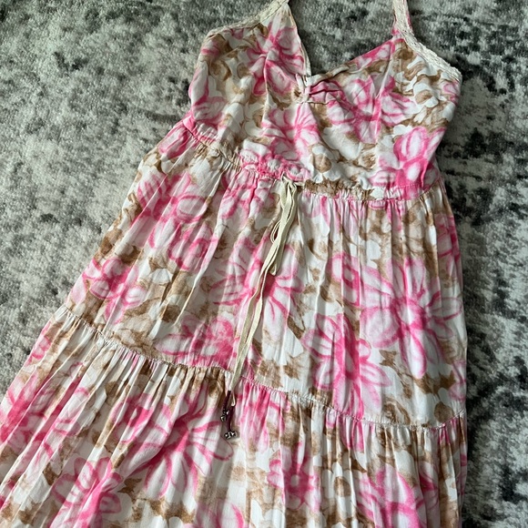 Free People Floral Halter Dress - Picture 3 of 6